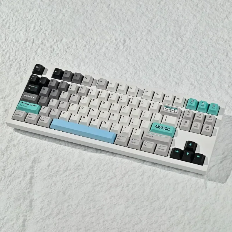 Future Archaeology Key Cap Set 189 Keys PBT+ABS Material UV+Dye Sublimation Process Transparent Keycaps for Mechanical Keyboard