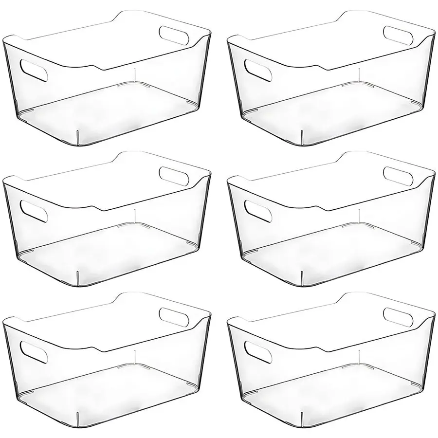 

Пластиковые контейнеры для хранения, органайзеры для кладовой и контейнеры для хранения, большие органайзеры для холодильника, органайзеры для кухонных шкафов, Me