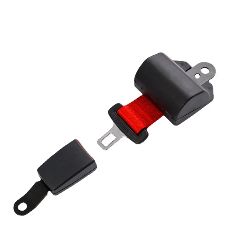 حزام مقعد رافعة شوكية قابل للسحب - قابل للتعديل حتى 1.2 متر، حزام أمان ومجموعة إبزيم، أحمر، أزرق، برتقالي #2