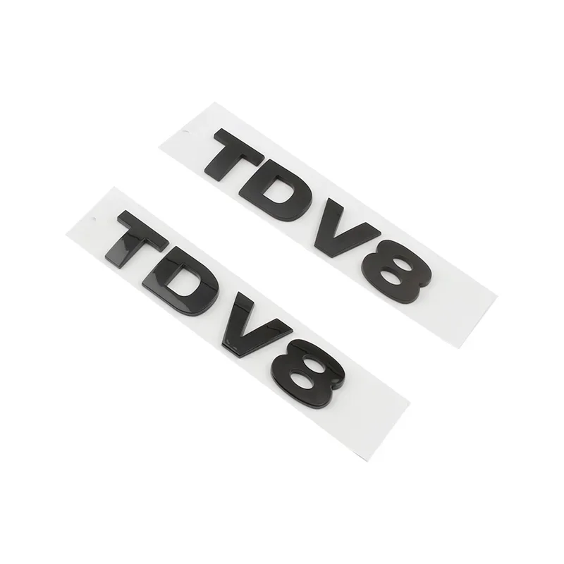 سيارة ثلاثية الأبعاد ABS TDV6 TDV8 الجذع الحاجز شعار شارة شعار الشارات ملصق لاند روفر رينج روفر سبورت HSE ديسكفري اكسسوارات #4