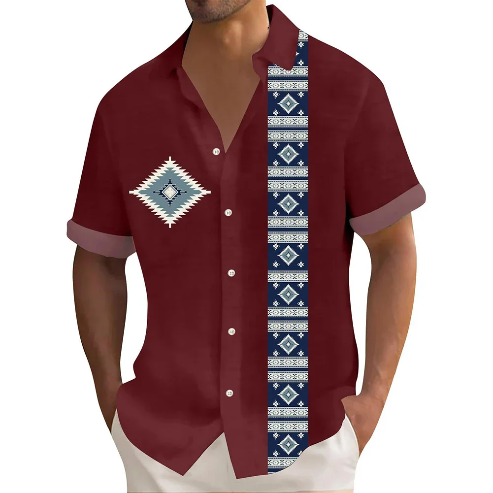 

For Beach Holiday Beach Holiday Shirt Collared Shirt Polyester Fabric Brand New Button Down Casual Wear For Beach