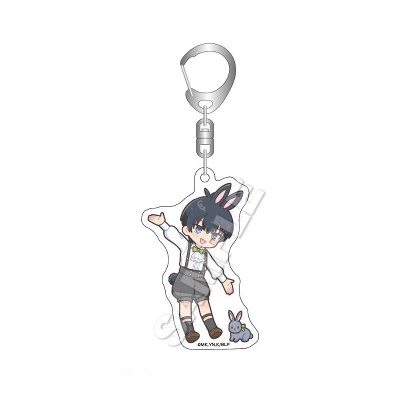 Anime Peripherals Rabbit Ryusei Shido Figure Acrylic Stand Rin Itoshi Figurine Acrylic Pendant Hyoma Chigiri Decoration Toys view 3