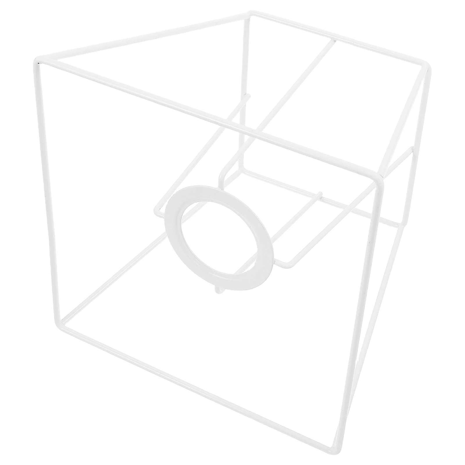 

Iron Wire Lampshade Frame Trapezoid Tapered Holder For Pendant Floor Ceiling Lights Replacement Diy Lighting