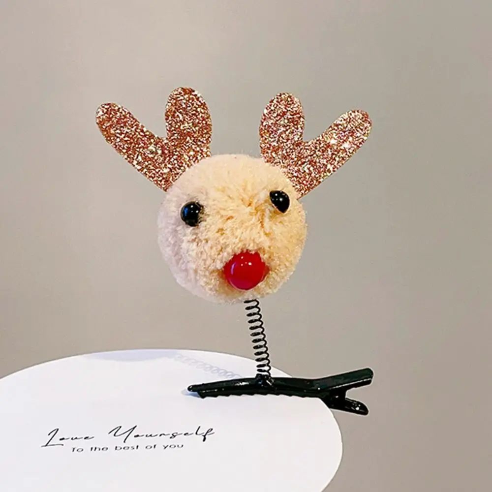 

Merry Christmas Decor Christmas Hairpin Bowknot Santa Claus Children Deer antler Hair Clip Gifts Sequin Christmas Hat Headband