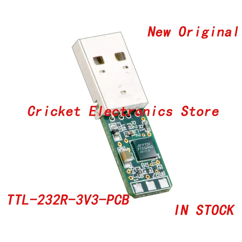 

TTL-232R-3V3-PCB PCB module data transfer rate 300baud to 3 Mbaud TTL to USB serial converter