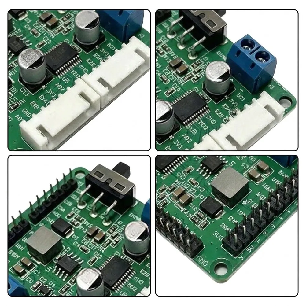 TB6612FNG Dual H-Bridge Motor Driver Module for Embedded For Robotics Development 7x7x2cm PCB 2A Per Output Channel