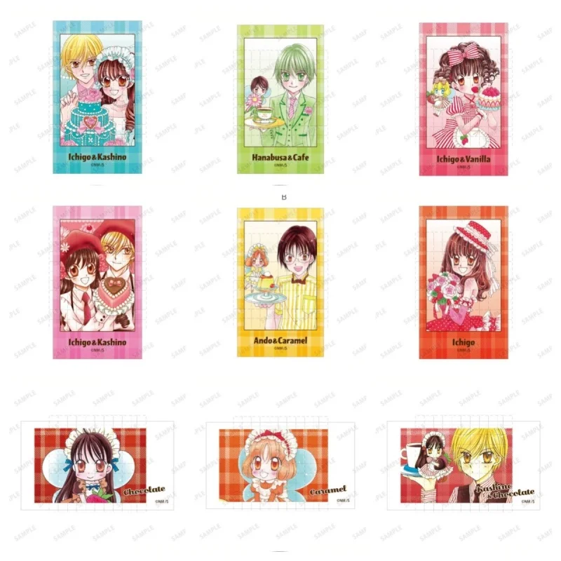 Yumeiro Patissiere 15cm Ichigo Amano Makoto Kashino Sennosuke Andou Satsuki Hanabusa Acrylic Stand Figure Keychain Desk Decor
