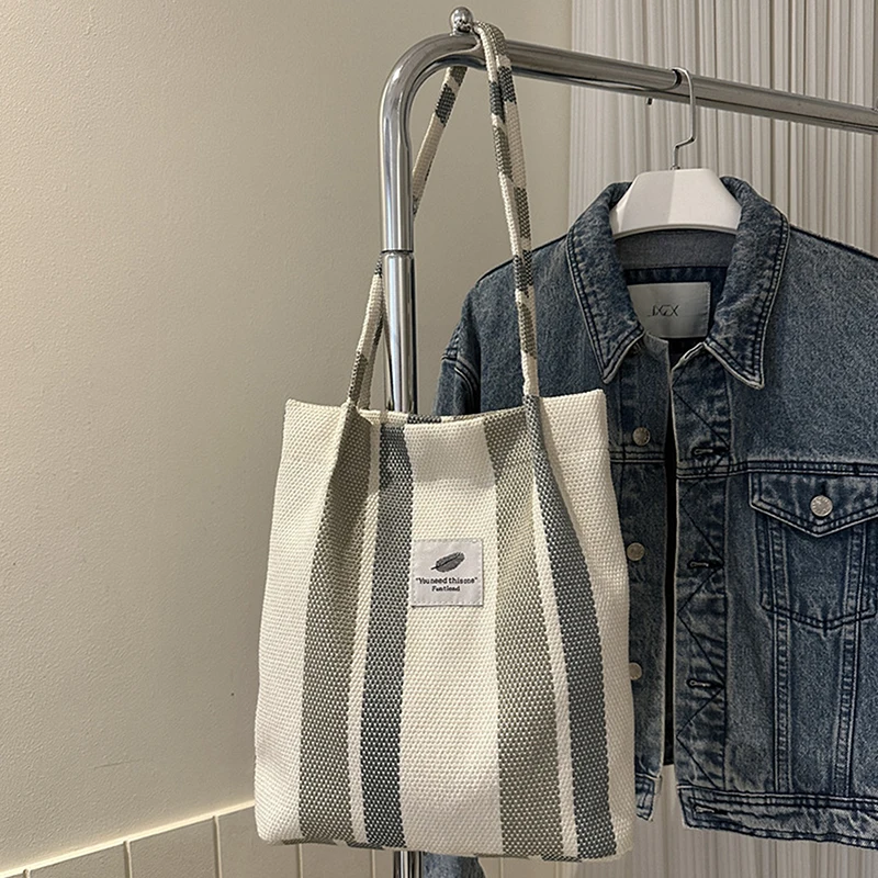 New Casual Large Capacity Handbag Totes For Women Big Size Checkered Handheld Single Shoulder Large Capacity Tote Women\'s Bag