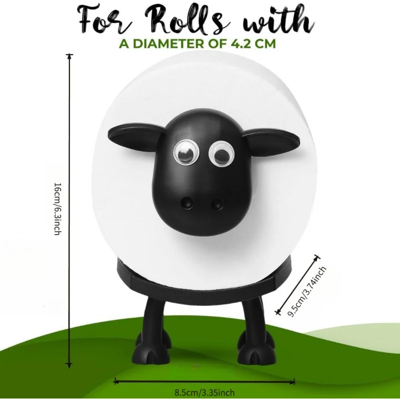 حامل مناديل، غرفة نوم المرحاض وغرفة المعيشة والمطبخ متوفر، حامل ورق المرحاض الأغنام المثير للاهتمام، ورق لف منزلي Ho #2