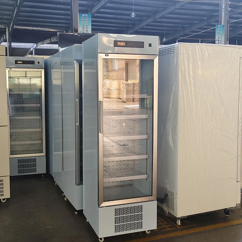 

Холодильник для лекарств на 360 л, холодильник для вакцины со стеклянной дверью на 2-8 градусов