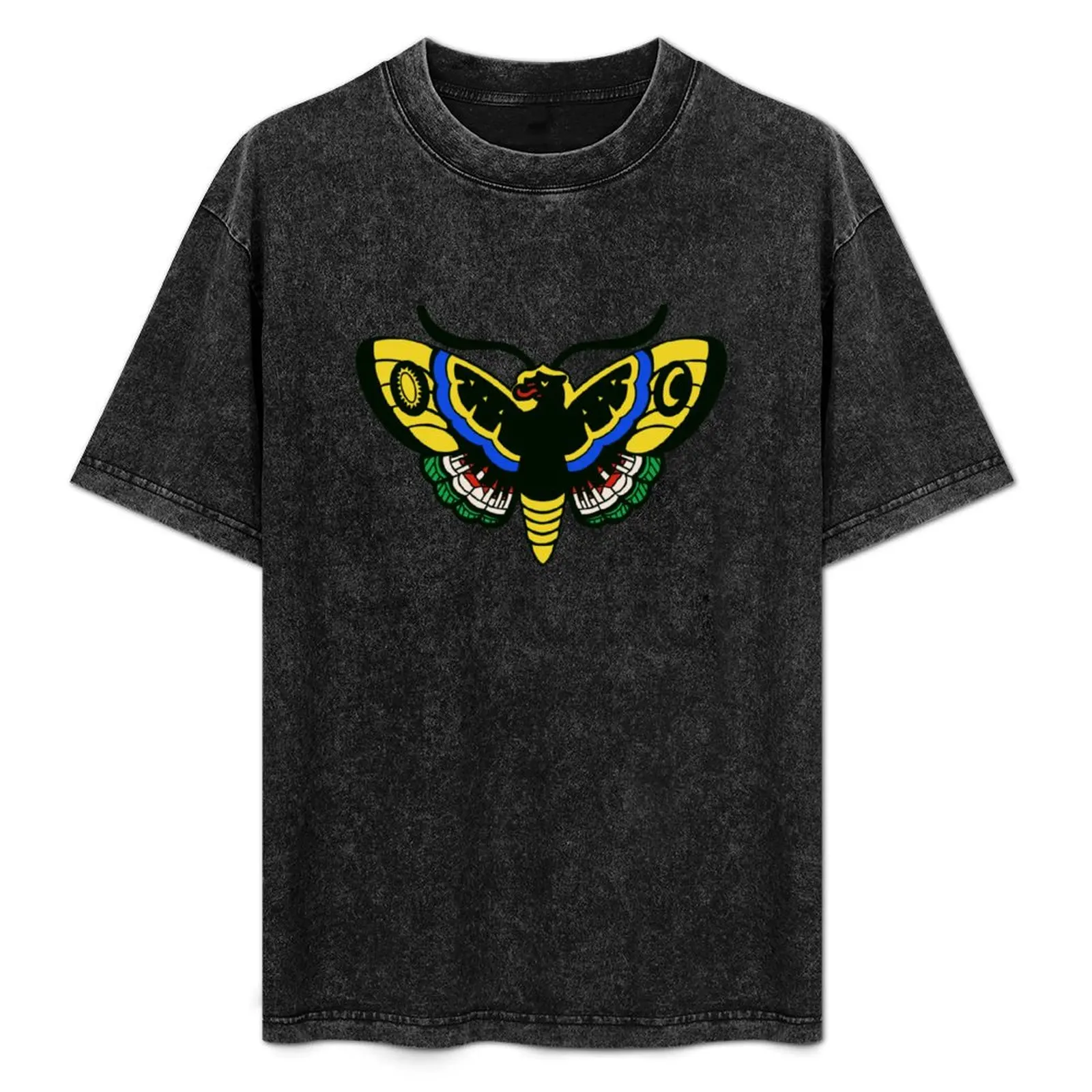 

Moth Donauschwaben Wappen T-Shirt Big and Tall Crew Neck Tee