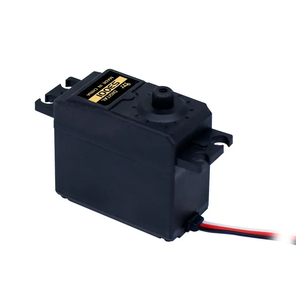 MY Servo S3001 6V 3,02KG Standard-Servo mit Kunststoffgetriebe, Eisenkern, Analog für Industrielle Automatisierung und Lenksteuerung – Detail 1