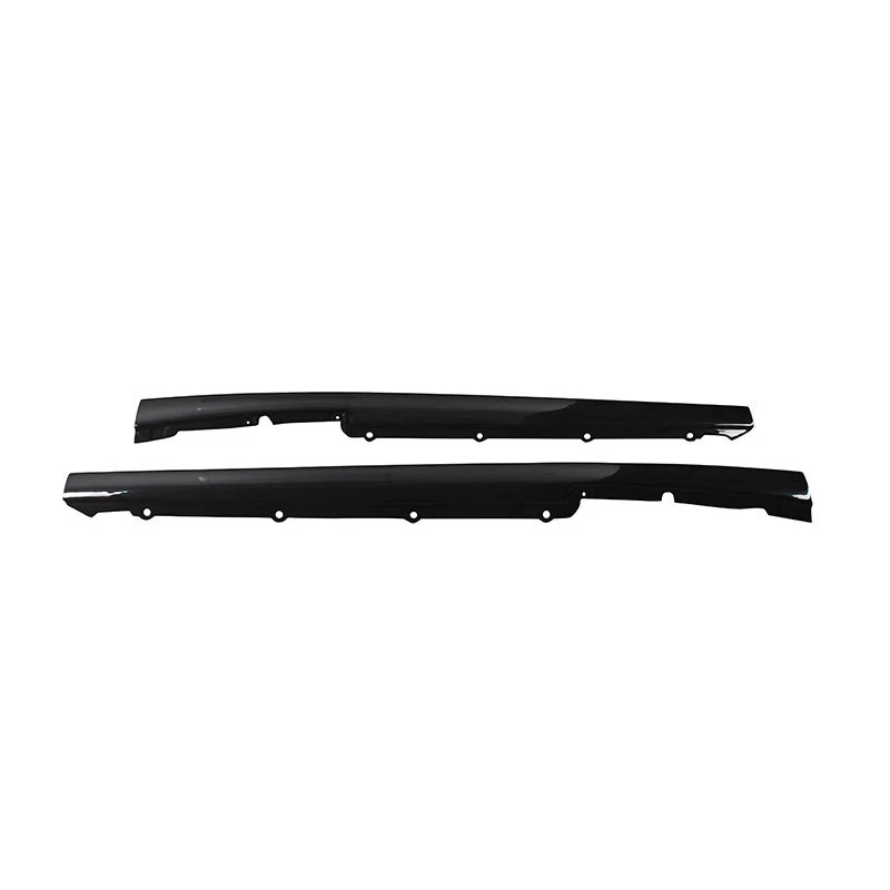 Side Skirt Extension Under Plate Compatible with Ferrari 296 GTB GTS Pre-Preg Dry Carbon Fiber