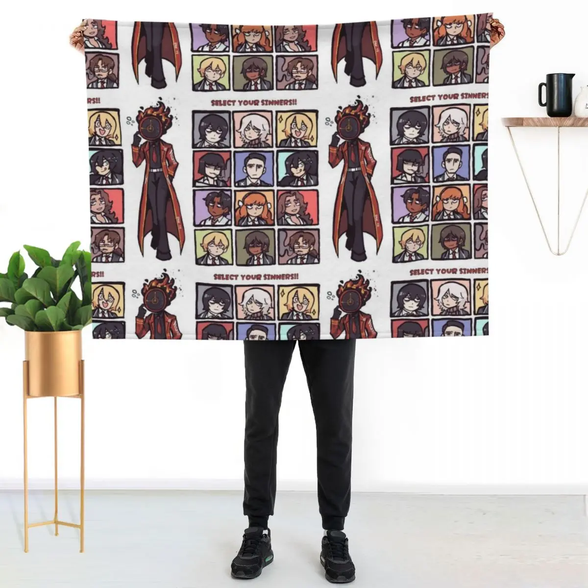 LIMBUS COMPANY Throw Blanket Sofas Luxury Designer Personalized Gift halloween Plaid Soft Blankets