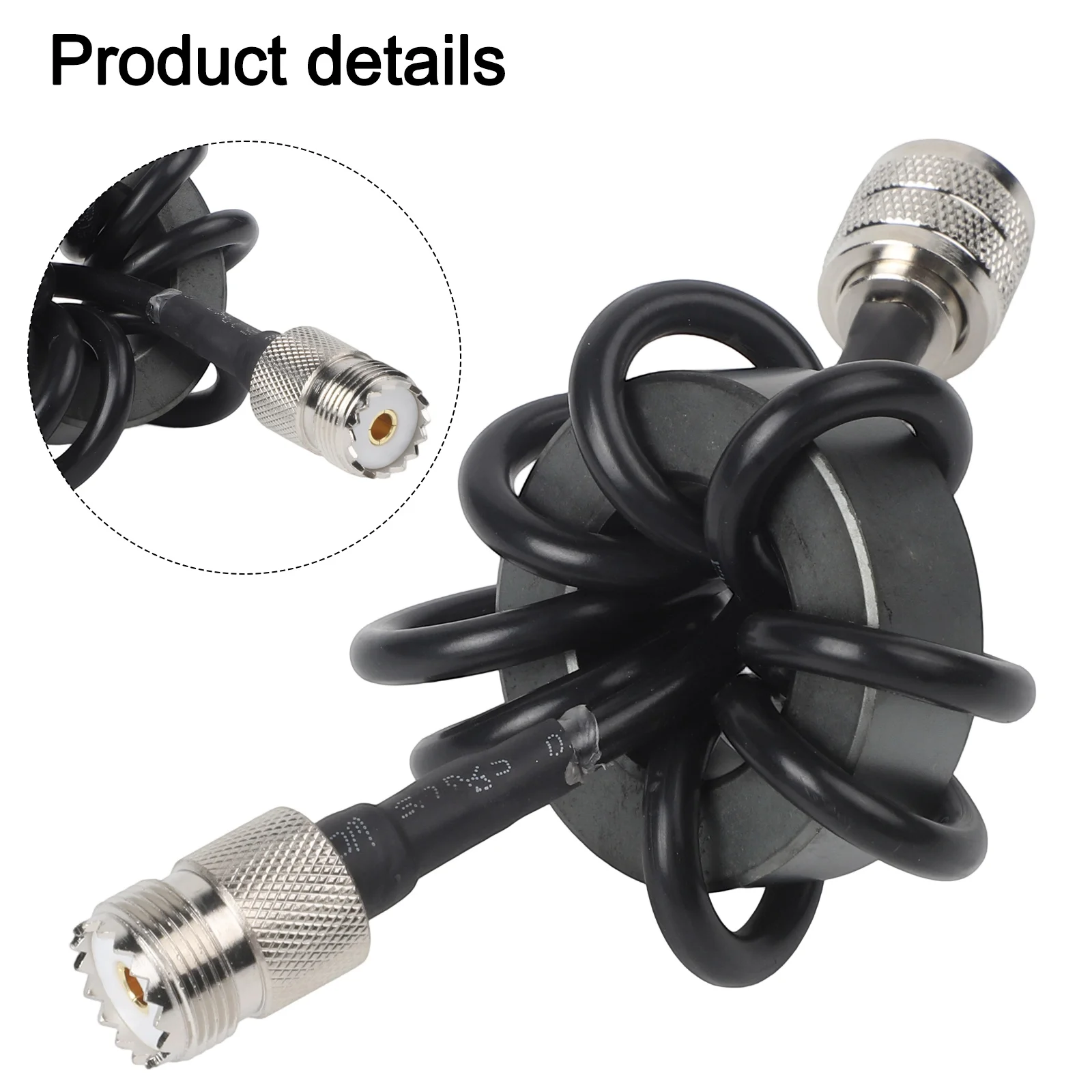 1pc 1.8-30MHz 短波チョーク磁気リング HF 短波ラジオ EM-25 EM-43o 抗干渉電動工具アクセサリー