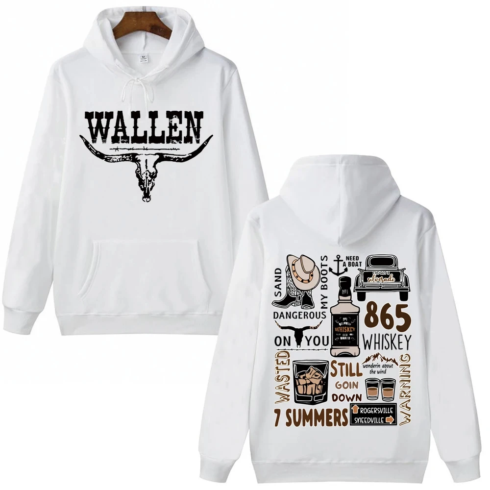 Morgan Wallen Western Country Music Hoodie Man Woman Harajuku Pullover Tops Sweatshirt Fans Gift