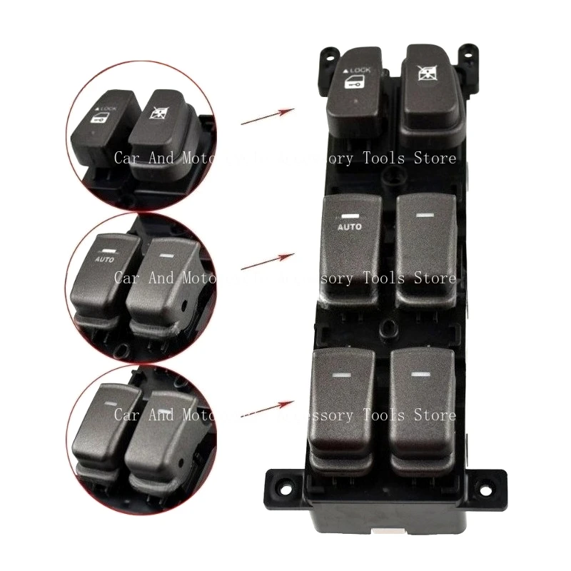 

Suitable For The 08-10 Hyundai Sonata Left Driver Window Regulator Control Switch Button