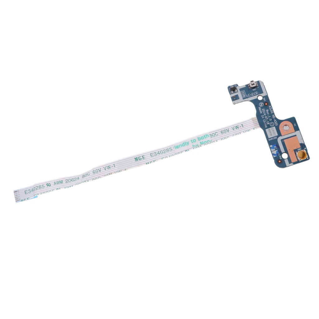 Placa de botão liga / desliga com cabo de fita para LenovoThinkPad 80 G70 70 G70 50