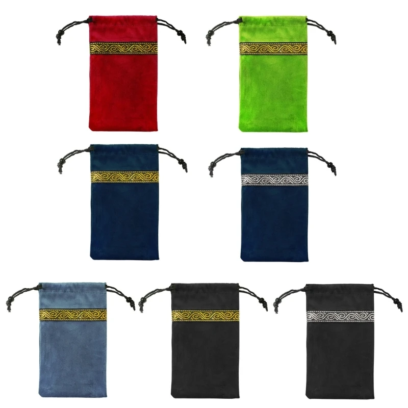 

Мешочек для кубиков на шнурке, астролябии, гадания, сумка для Таро, настольная игра, мини-бархатная упаковка для ювелирных сумка