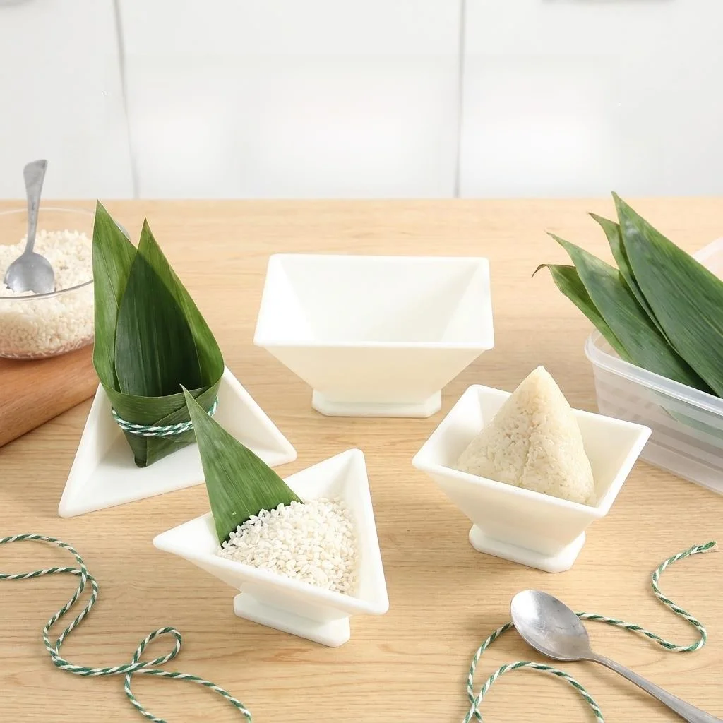 

Thickened DIY Mold for Zongzi Making Kitchen Cooking Tool for Dragon Boat Festival Handmade And Quadrilateral Zongzi