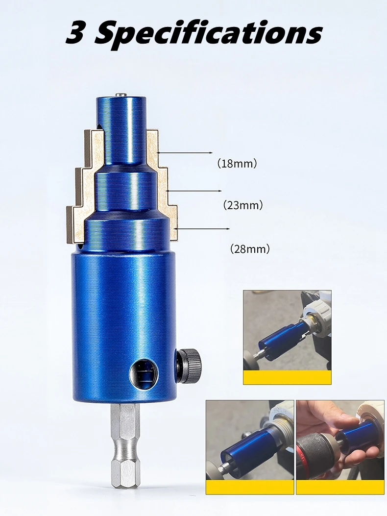 

Broken Screw Extractor Tool for Faucet & Angle Valve， 4/6 Point Pipe Head Removal Set， Plumbing Repair Kit