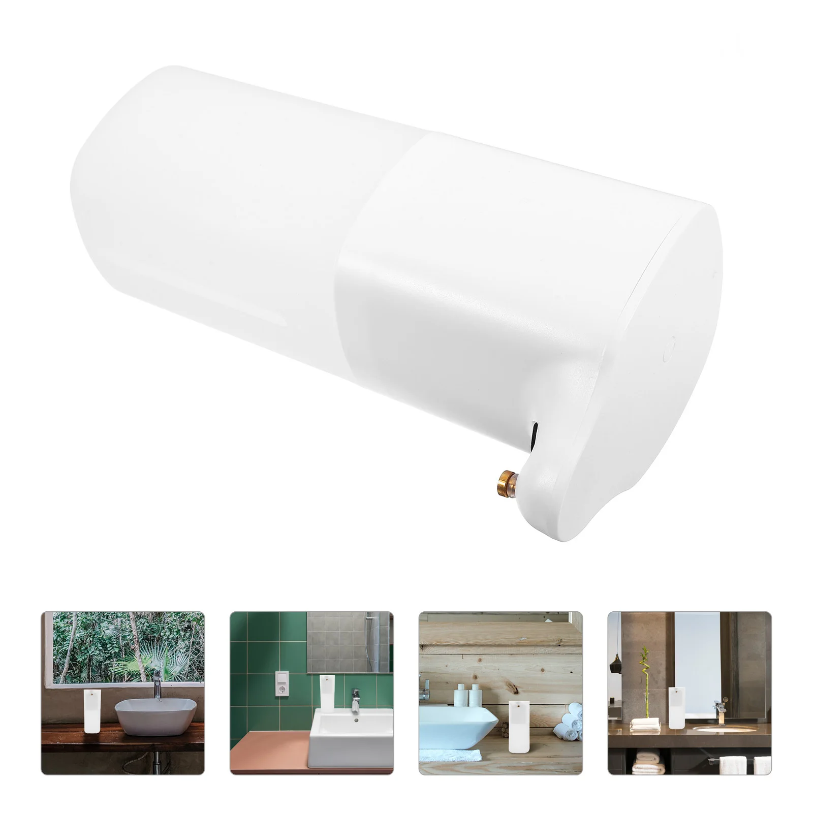 

Auto-Sensor Alcohol Spray Dispenser 350Ml No-Touch Plastic Spray with Intelligent Sensing System for Bathroom Kitchen Smart Home