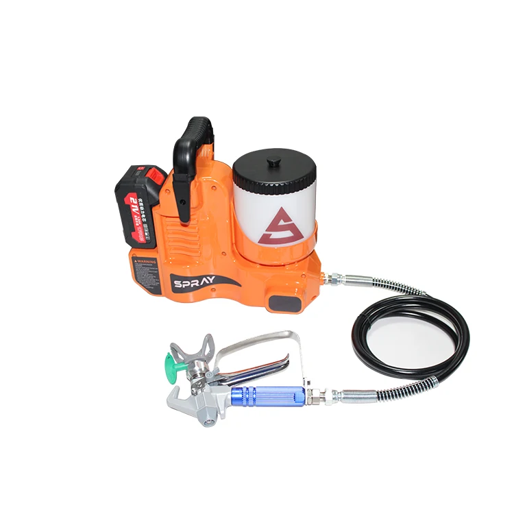 Mini 550W Automatic Air Compressor 21V Automatic Mini Spray Gun Low Pressure Air Atomization for Car Paint DIY Power Spray Guns