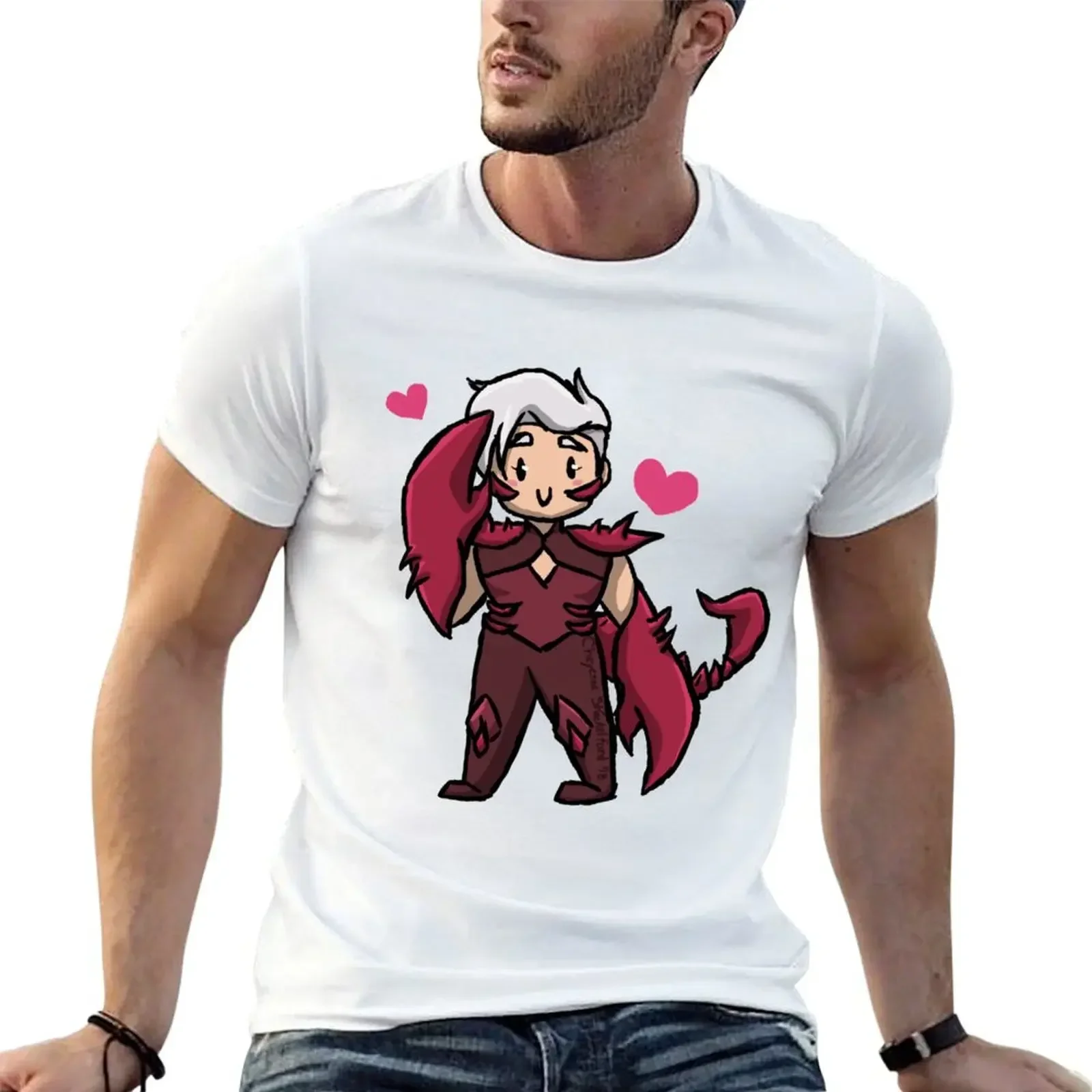 SPoP Chibi Scorpia T-Shirt summer tops cute clothes plain mens vintage t shirts