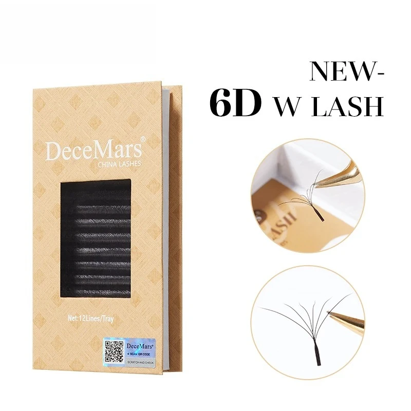 New 6D-W Eyelash Extender, Naturally Unscattered