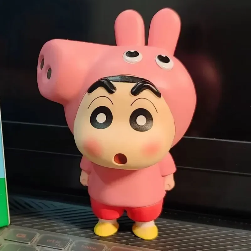 Nohara Shinnosuke Crayon Little New Figure Cartoon Anime Piggy Shin-chan Beaver Shin-chan Room Decoration Kawaii Gift