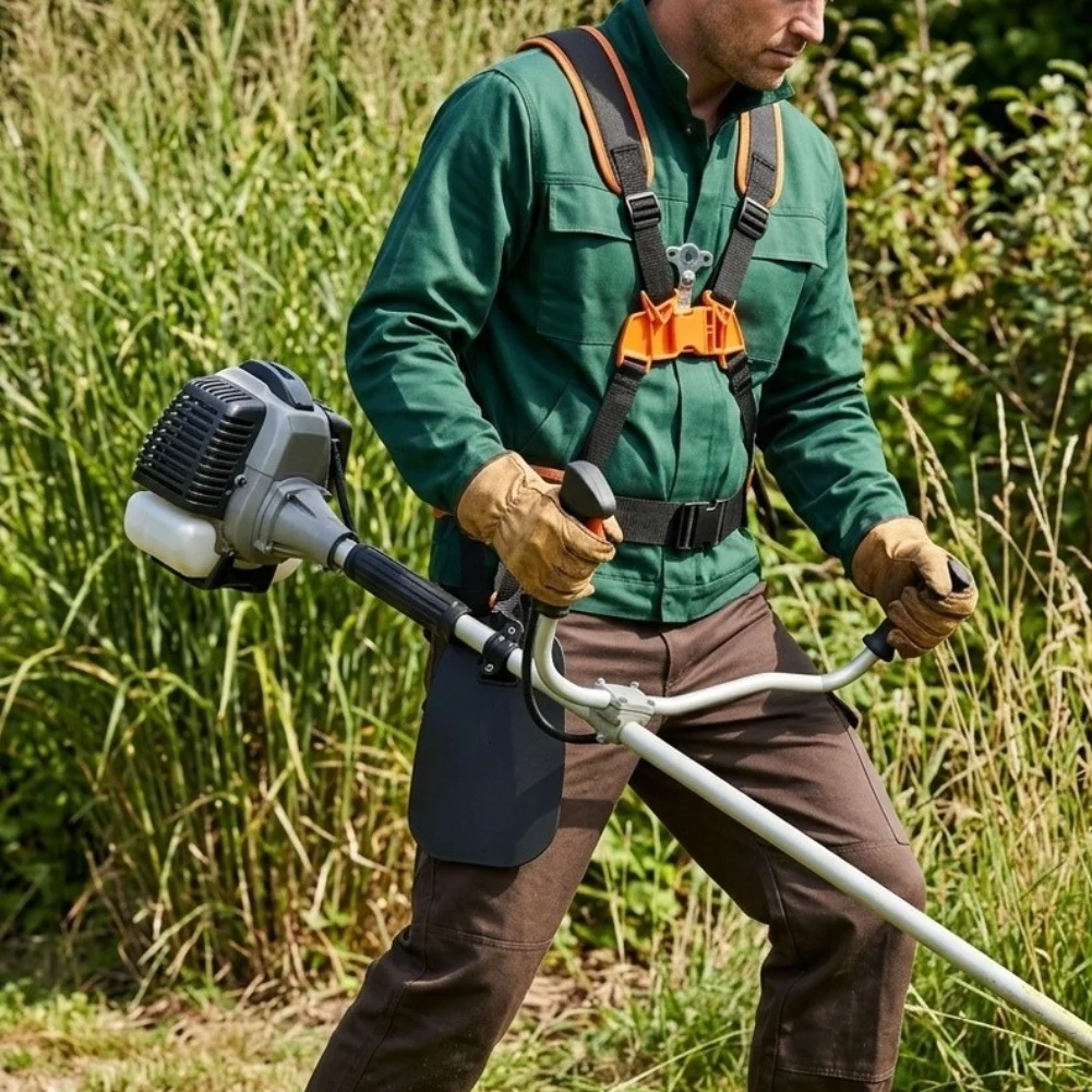 Gardening Support Harness Trimmer Full Harness For Extended Gardening Use Secure Personalized Fit For Heavy Brushcutters