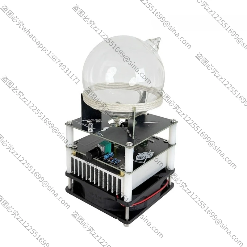 Suitable for Ring Oscillating Ion Ring Model, 100mm Inert Gas Glass Ball Handmade Scientific Research Teaching Aid Ornament