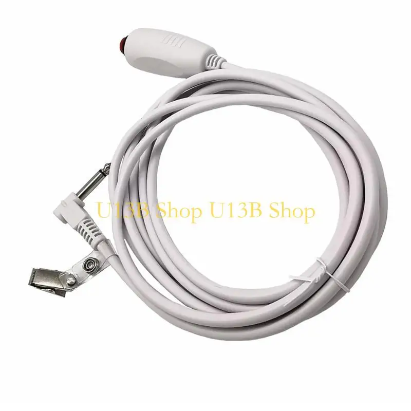 U13B استبدال ممرضة المكالمة كبل الضغط الزر كبل سلك 6.35 مم 1/4 كبل توصيل الهاتف #3