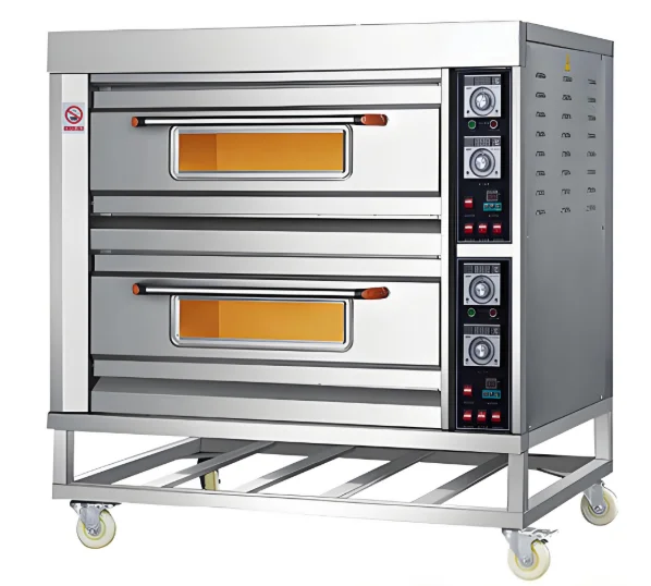 

Commercial Electric Oven Large-Capacity One-layer Double Two-plate for Bread Pizza Cake Baking for Bakery Portable
