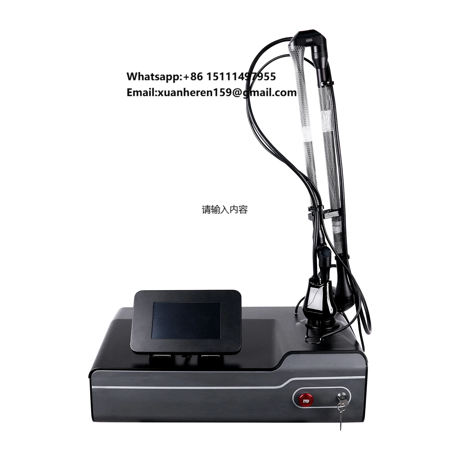 CO2 Fractional Lasr Machine for Anti-Aging Skn Tightening & Rejuvenation Desktop Model Scar Removal with Custom Logo