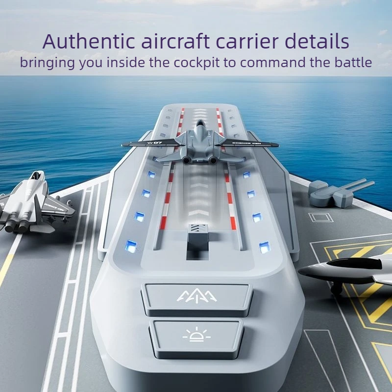 

Набор строительных блоков STEM «Авианосец» с подсветкой и взлетно-посадочной полосой, военная тематика, конструктор для детей и взрослых, подарок