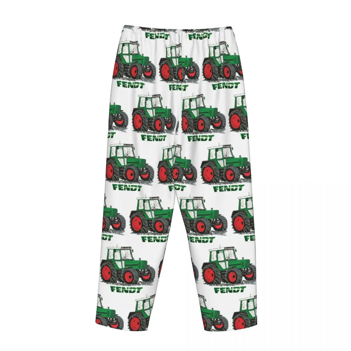 Custom Print Womens Fendt Tractor Pajama Pants Sleep Sleepwear Bottoms with Pockets