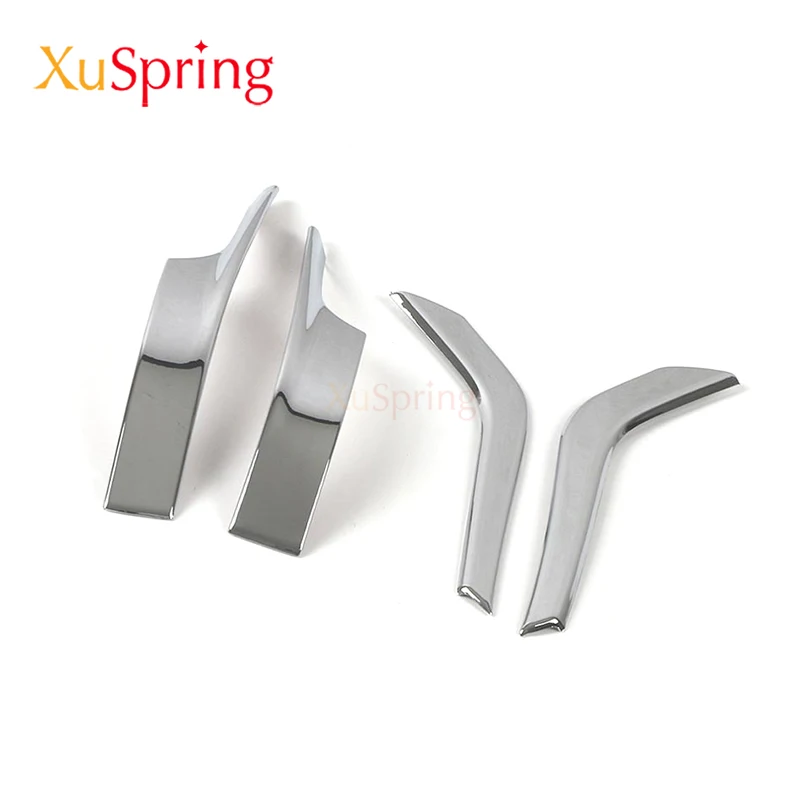 شرائط مرآة الرؤية الخلفية للسيارة لـ VW ID.4 x pro crozz gtx 2021 2022 2023 غطاء واقي زينة كروم ABS #5