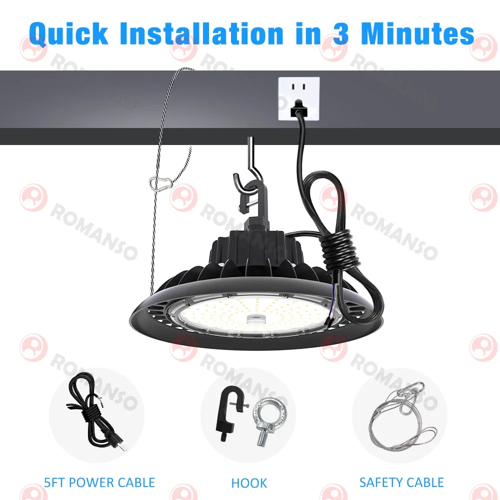 High Power Professional for Employment Industry Highbay Light Commercial Industrial Lighting