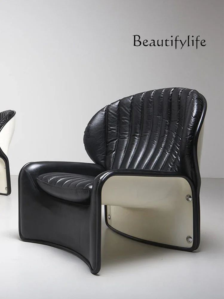 

Nordic Creative Designer Light Luxury Special-Shaped FRP Sales Office Art Leisure Recliner