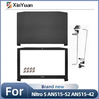 Carcasa nueva para Nitro 5 AN515-52 AN515-42 AN515-41 AN515-51 AN515-53 N17C1 cubierta trasera LCD caja de bisel frontal/tornillo de bisagras