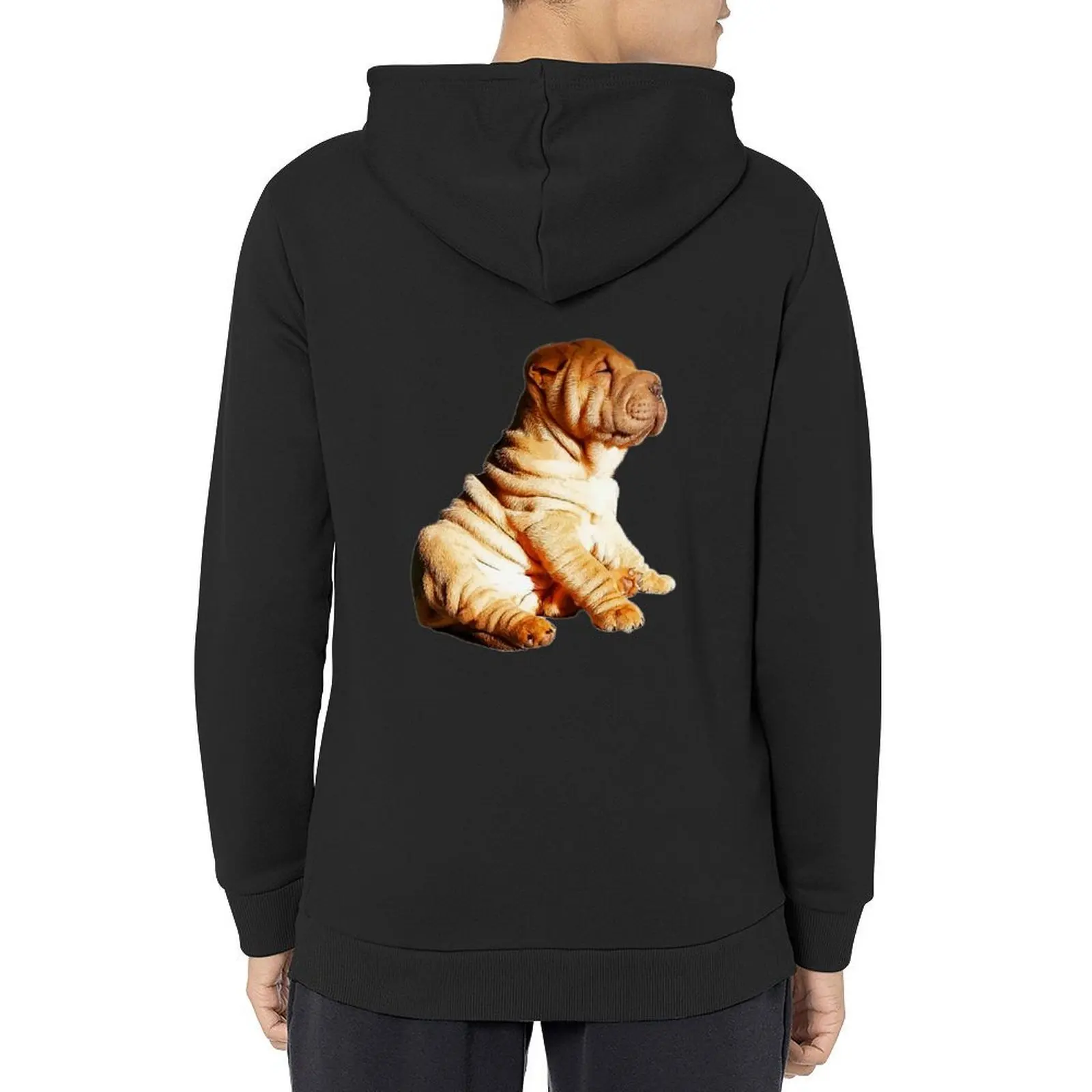 

Shar Pei Cute Puppy Dog Hoodie winter clothes men's sweat-shirt men's sweat-shirt set anime clothing designer hoodies