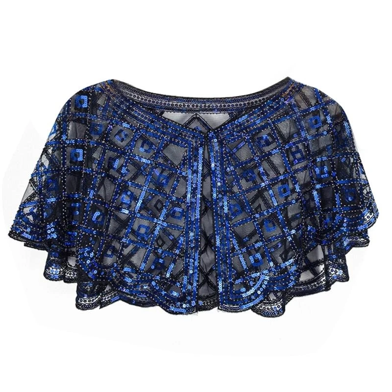 

Блисляющая шаль 1920 -х годов для женщин вечерние платья для женщин для выпускного вечера