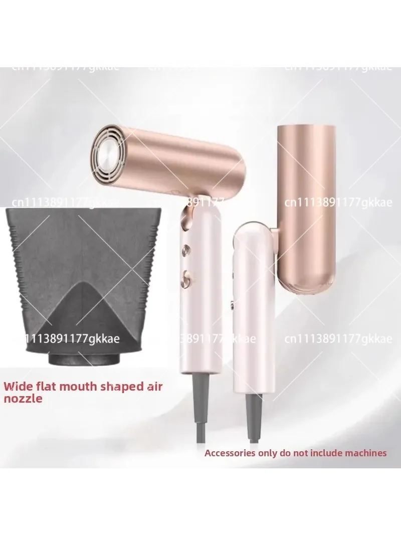 Magnetic Flat Styling Nozzle for Hairdryer, Ultra Concentrator Attachment for Fast Drying