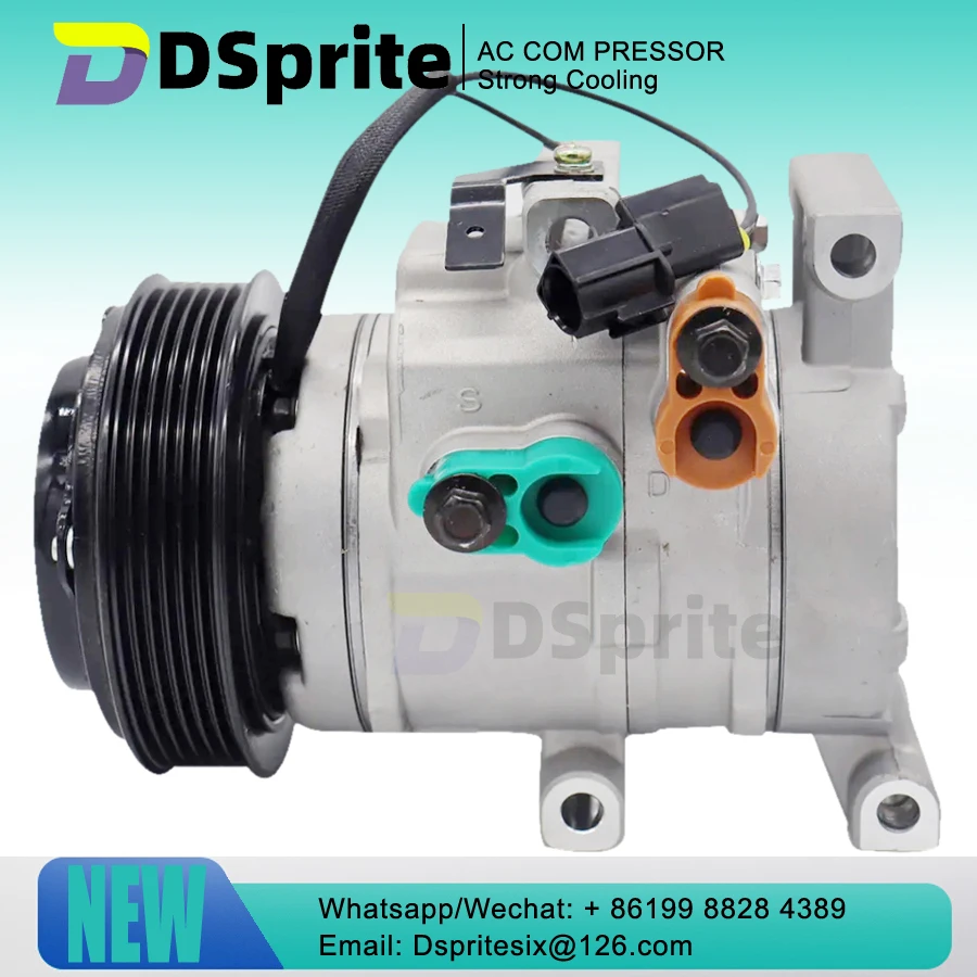 Car ac air conditioning compressor97701H5100 for Kia Rio K2 Soluto Hyundai Accent Solaris HB20 977014L000 97701H7000 977011S200