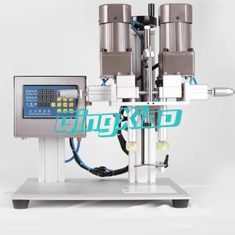 

Screw Capping Machine Automatic Cap Sealing Equipment Spray Bottles Oil Bottles Cosmetics Food Beverage Production Line Industry