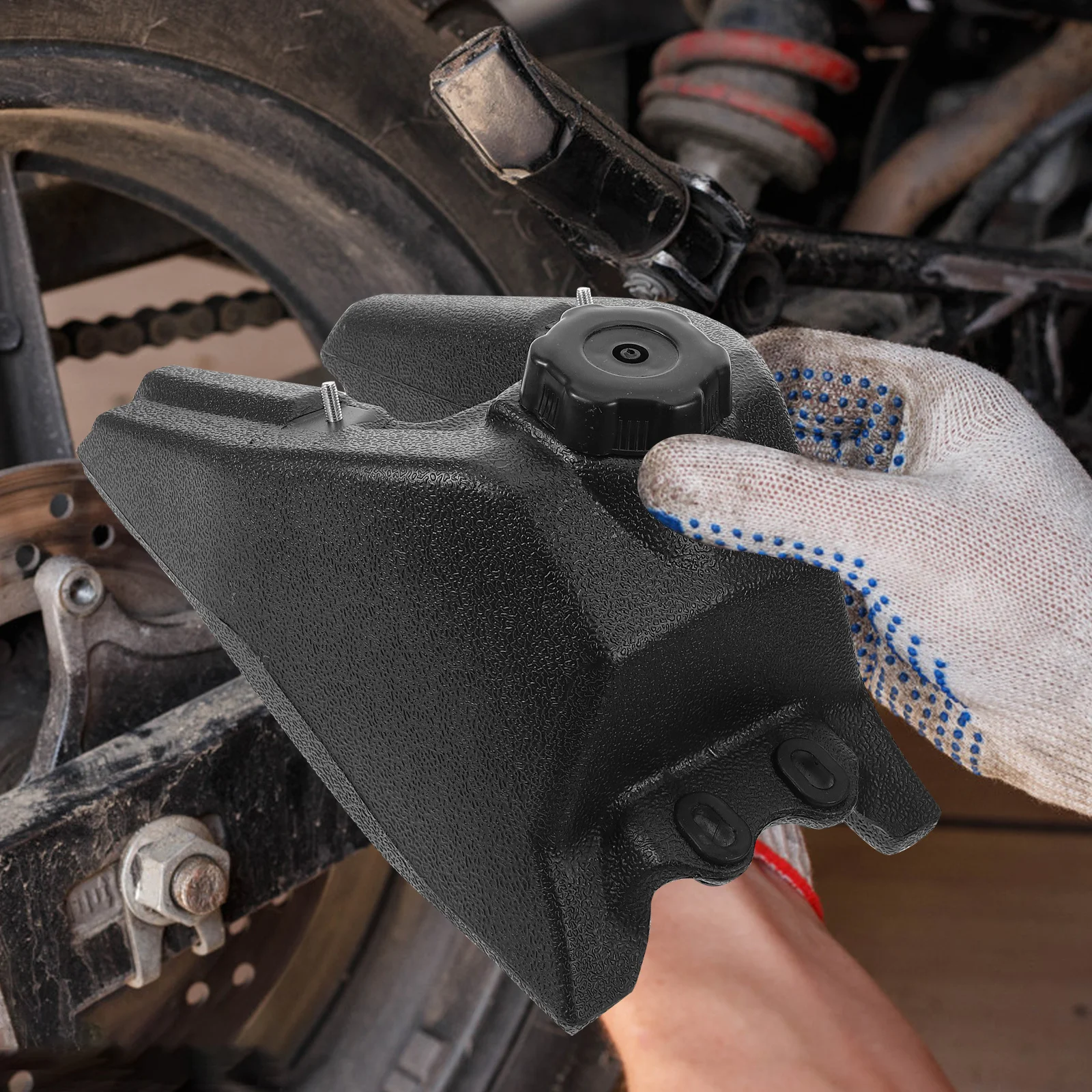 

Fuel Tank for Atv 5L Long Distance Riding Heavy Duty Construction Simple Installation Stylish Design Compatible with Motorcycle