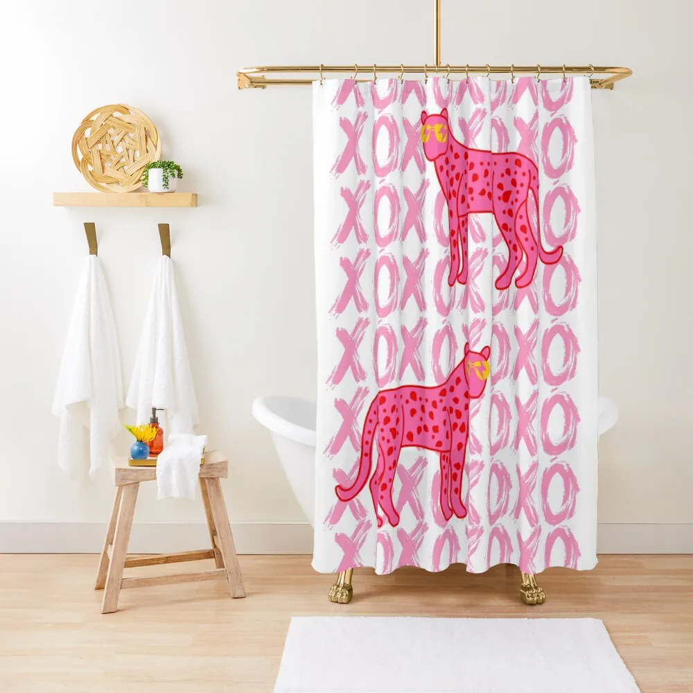 

cheetah xoxo Shower Curtain Set For Bathroom Luxury Bathroom Bathroom For Shower Curtain