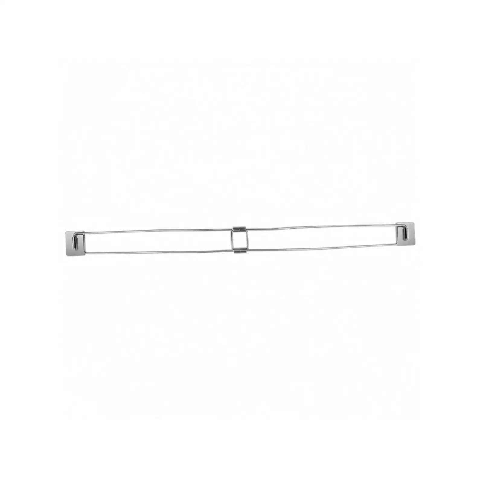 Stainless Steel Refrigerator Barrier Bar for Camper Fridge Door Tray Adjustable Length Securing Food Beverages During Transit