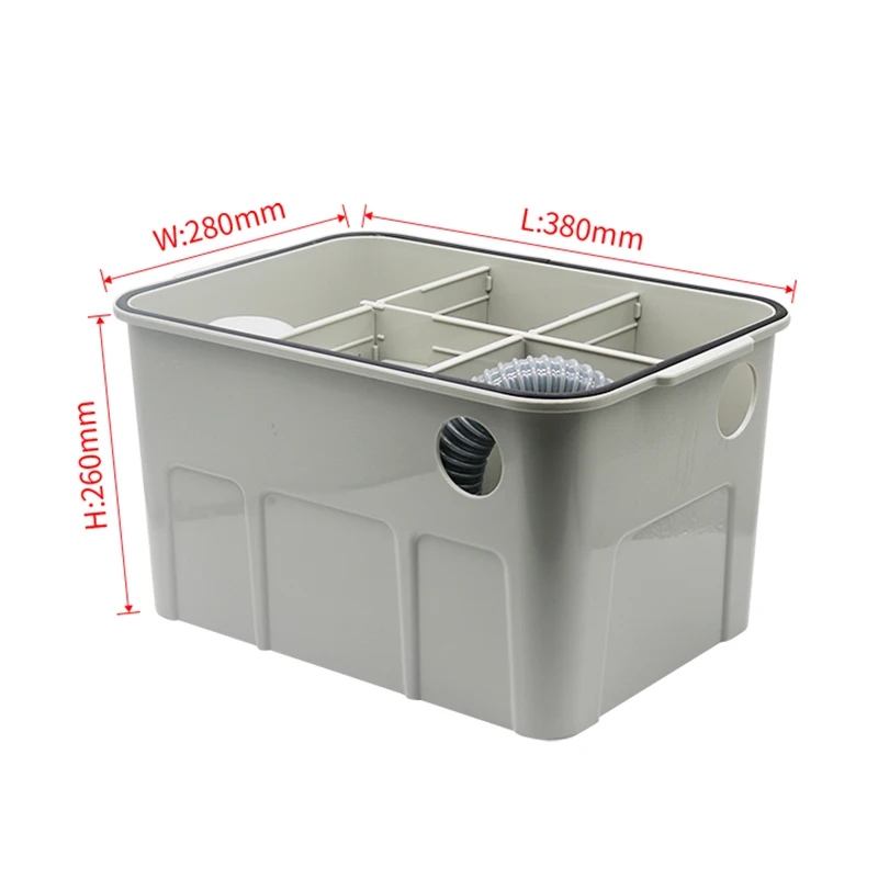 Dental Lab Stone Plaster Powder Trap Gypsum Sedimentat Tank Gypsum Filter
